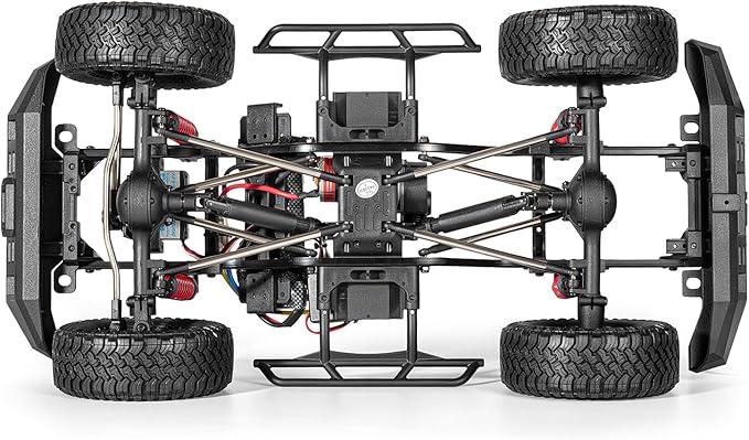RGT RC Crawler 1:10 4wd Off Road Truck Rock Cruiser RC-4 Remote Control Car 4x4 Hobby RC Car Toy 136100V3FD Orange