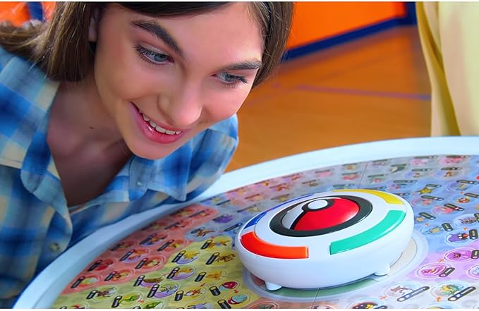 Pokemon Trainer Expert - Electronic Guessing Board Game Listen to The Game Master Clues to Identify 151 Different Pokemon Kids Ages 6+ 1-4 Players Brown Box Packaging
