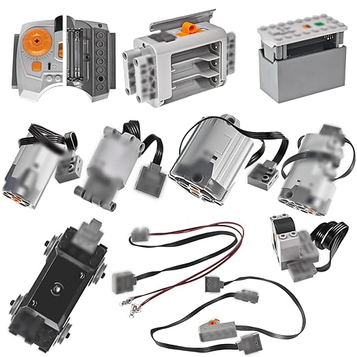 12 in 1 Motor Power Function SetEquipped with Powerful High-Torque High-Speed MotorAdvanced Control FunctionsCompatible with Major BrandsSuitable for Building Block Modification
