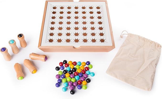 Stomple Game by Marbles Brain Workshop Fun Strategy Game for Kids Aged 8 and up