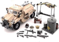 General Jim's Military Brick Building Set - WW2 Army Water Tanker Truck Vehicle Building Blocks Model Perfect for World War 2 and Brick Enthusiasts Including All Building Levels