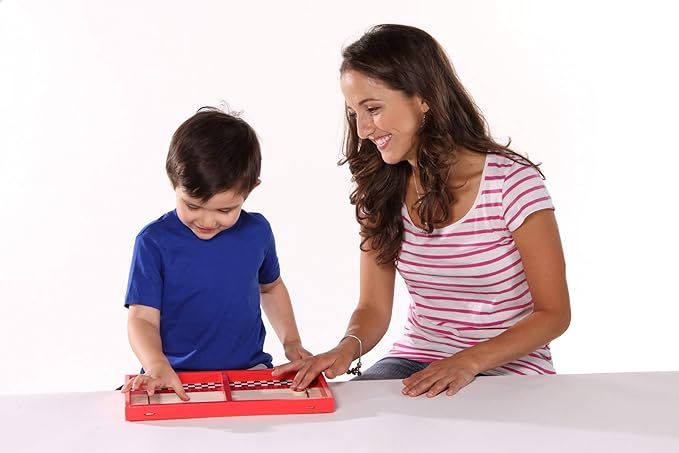 Fastrack Board Game by Blue Orange Games - The Original 2-Player Disc Slinging Fast Action Game.
