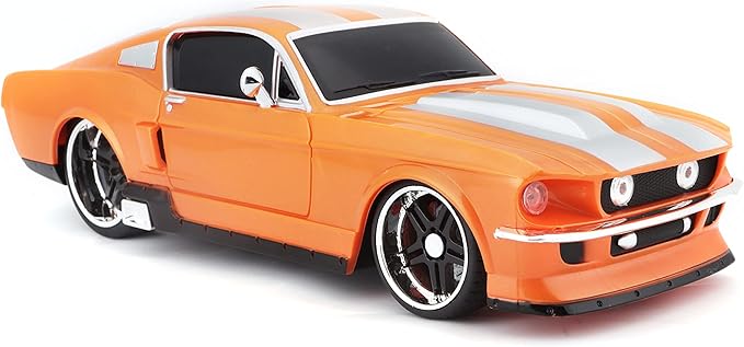 Maisto Tech R/C 1:24 Scale 2.4 GHz 1967 Ford Mustang GT Metallic Orange