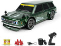 BRRRRT 1:24 RC Drift Car20KM/H 4WD High Speed Remote Control Cars with LED LightsAdjustable High Speed/Low Speed Ddrift CarExtra Drifting TiresSpeed Racing Sport Toy Car for Boys and Girls Age 6+