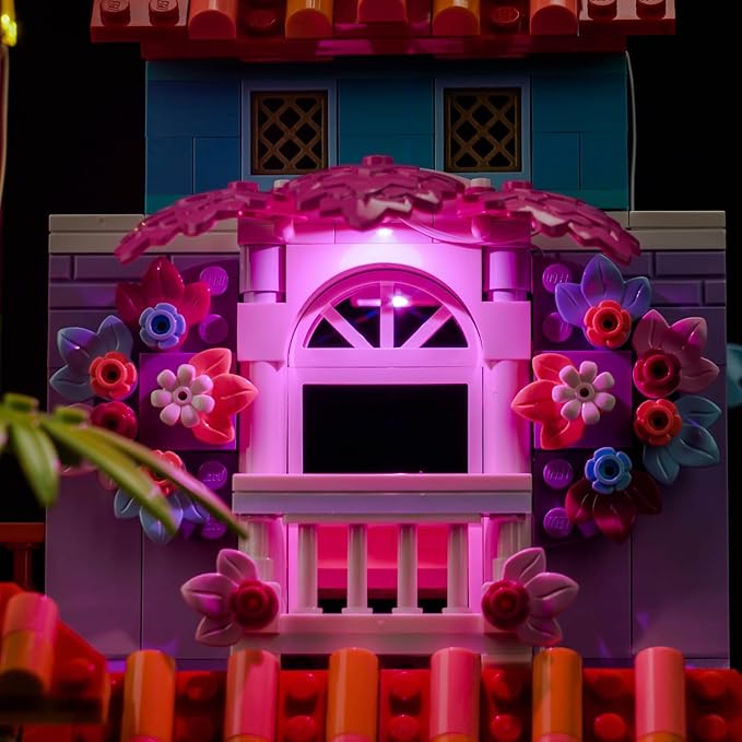 Upgraded Led Light Kit for Lego The Magical Madrigal House Building Set Compatible with Lego 43245 (Model Not Included)