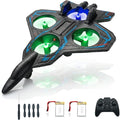 Remote Control Airplane RC Plane for Kids Adults Easy to Fly 2.4GHz RC Fighter Jet Model Plane Durable Foam Glider Aircraft for Beginners with Long Flight Time - Best Gift Toy