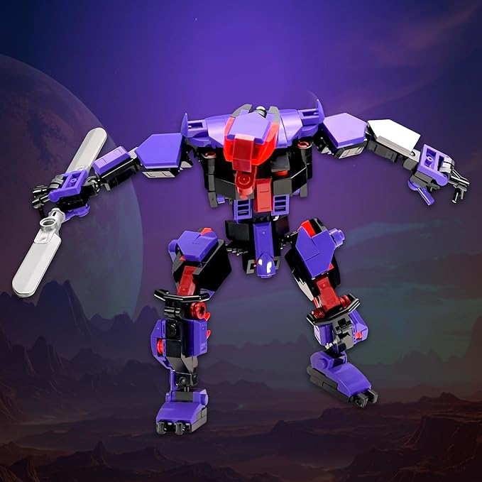 MyBuild Mecha Frame Void Talon 5026 – Poseable Alien Villain Mech Building Set Dual Blade Combat Robot Toy Sci-Fi Model Kit for Teens 14+
