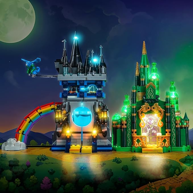 Light kit Compatible with Lego 75689 Emerald City &amp Kiamo Ko Castle - No Model Only Light LED Lighting Accessories Compatible with Lego 75689