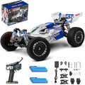 WLtoys 144011 1/14 4WD RC Cars for Adults Max 43 MPH Off-Road Fast RC CarsUpgraded Hardware(144001V2) Multifunctional Lighting DesignSuitable for Outdoor Activity and Gifts