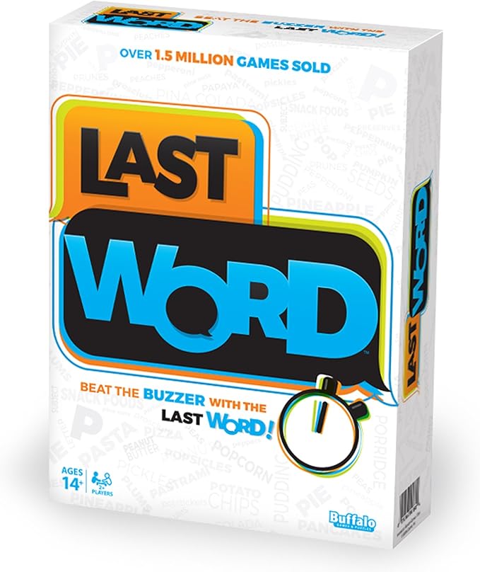 Buffalo Games LAST WORD - The race to have the final say By Buffalo Games White