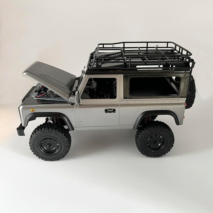 RC Rock Crawler RC Truck 4x4 Land Rover 1/12 Scale RC Crawler Remote Control Truck Off Road All Terrain Proportional Throttle Steering RTR 2024 Upgrade New Chassis 280 Motor Adult MN99S