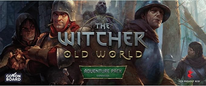 The Witcher Old World ADVENTURE PACK - Face New Challenges with 200 New Exploration Cards! Fantasy &amp Adventure Strategy Game for Adults Ages 14+ 1-5 Players 90-150 Min Playtime Made by Go On B