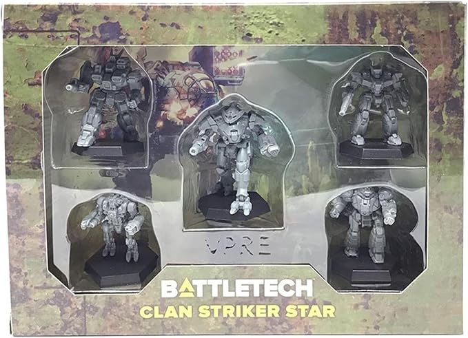 Catalyst Game Labs BattleTech Mini Force Pack: Clan Striker Star