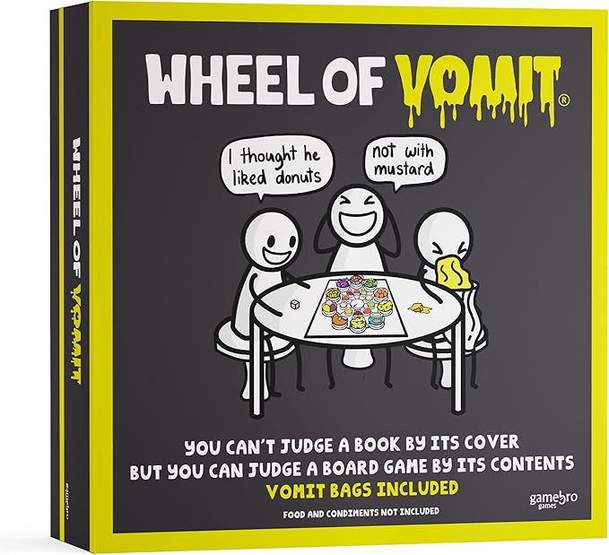 Hilarious Party Board Game for Adults &amp Families – Funny Food Challenge Game for Game Nights - One of The Best Board Games for Family Fun - Perfect Adult Board Games Choice