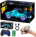 Gesture Sensing Remote Control Car with Display Dust Cover GarageUSB-C Rechargeable Drift RC Stunt Cars with LED Light|Spray|Sound2.4GHz Toy for Kids Christmas|Birthday Gifts for Boys Girls
