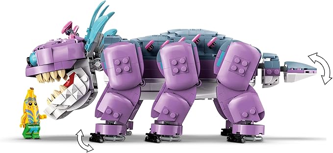Lego 77077 Fortnite Chrome Boo Toy Birthday Present Blocks for Boys and Girls Kids 10 Years Old 11 Years Old 12 Years Old Elementary School Students Animals Creatures Games Mom and Dad