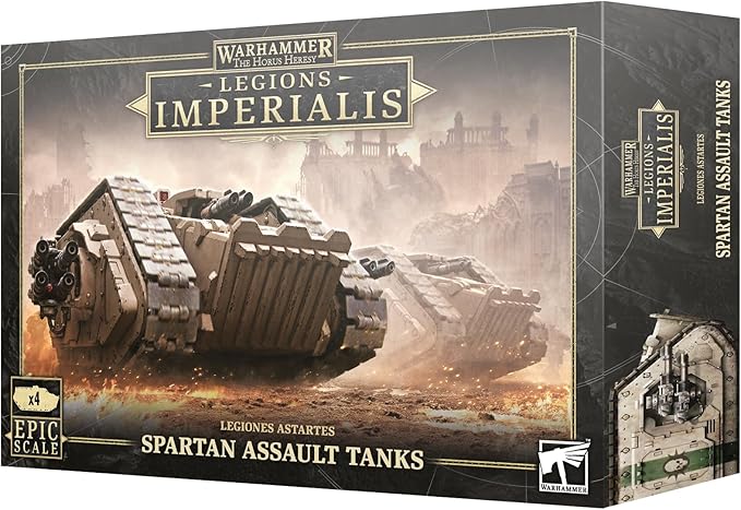 Warhammer Games Workshop Legions Imperialis: Spartan Assault Tanks [Epic Scale]