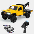 MN82T 1/12 Scale RC Rock Crawler Remote Control Truck Toyota Pickup Truck 2.4GHz 4WD Off-Road Crane Rescue Vehicle All-Terrain Crawler for Adults Kids Indoor Outdoor (whth Gift)