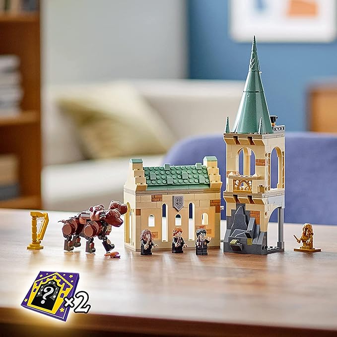 LEGO Harry Potter Hogwarts: Fluffy Encounter 76387 Building Kit 3-Headed Dog Hogwarts Set Cool Collectible Toy New 2021 (397 Pieces)