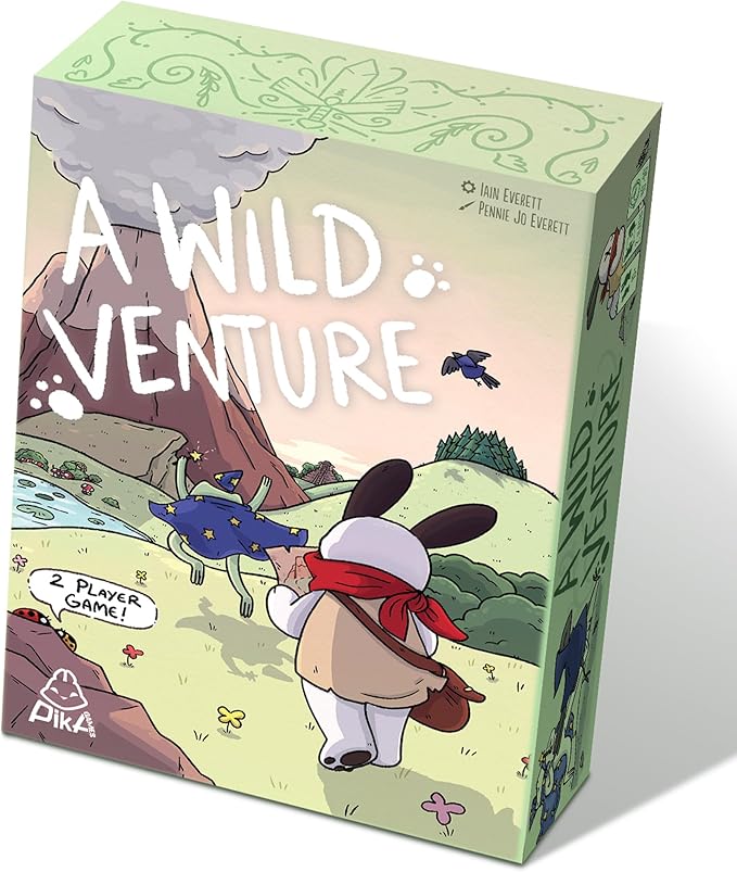 A Wild Venture Board Game - Engine-Building &amp Adventure Strategy Game Whimsical Fantasy World with 100+ Unique Cards Fast-Paced Gameplay for Kids &amp Adults Ages 10+ 2 Players 40-60 Min Pla