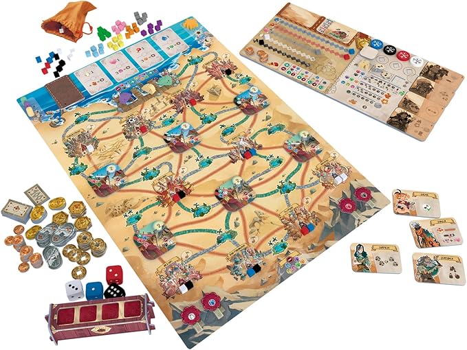 Sand by Devir Strategy Board Game for 1 to 4 Players and Ages 14+