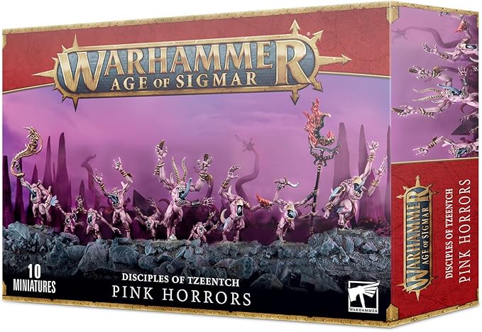 Games Workshop Warhammer 40K/Age of Sigmar: Daemons of Tzeentch - Pink Horrors