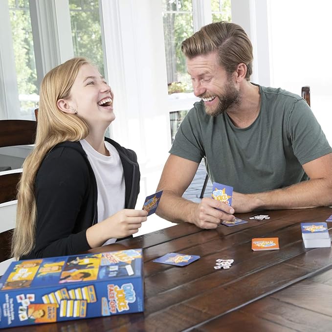 Dad Joke Face - Off 2nd Edition - Keep a Straight Face in This Hilarious Party Game Family Fun Games Party Games for Adults Laughter Therapy