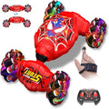 Nikuku Remote Control Car - 2.4GHz 4WD Gesture Sensing RC Stunt Car Toys for Boys and Girls Ages 6-12 360° Rotating Drift RC Cars with Lights and Music Ideal Birthday and Xmas Gift