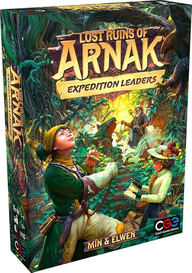 Lost Ruins of Arnak: Expedition Leaders | CGE Board Game | Player Role Expansion for Adventure Strategy Game