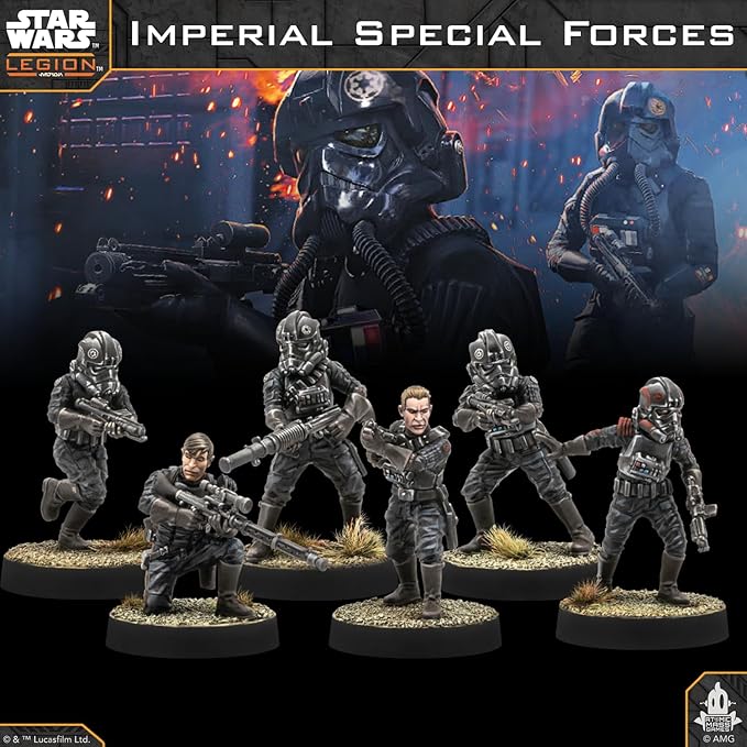 Asmodee Star Wars: Legion Imperial Special Forces - Tabletop Miniatures Game Strategy Game for Kids and Adults Ages 14+ 2 Players 90 Min Playtime