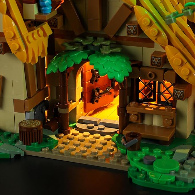BRIKSMAX Led Lighting Kit for Lego-43242 Snow White and The Seven Dwarfs' Cottage - Compatible with Lego Disney Building Set- Not Include Lego Set