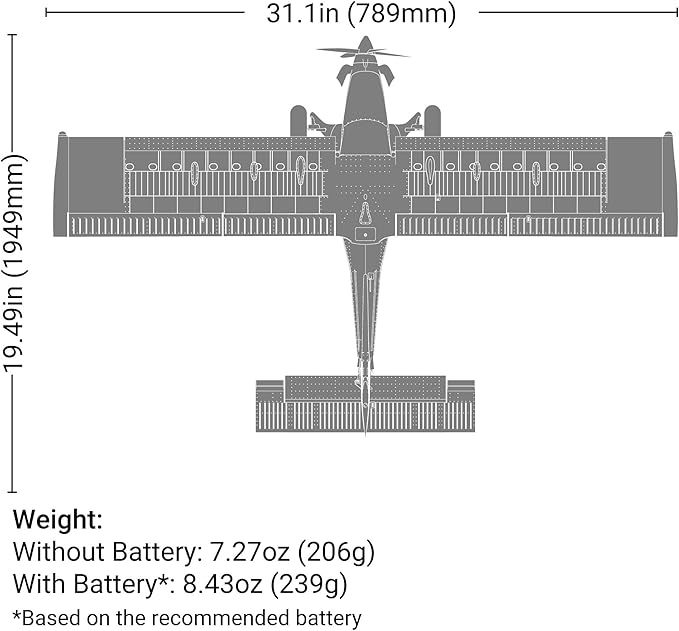 E-flite Micro Draco 800mm BNF Basic EFL13550