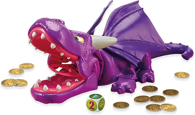 TOMY Snap Dragon Action Board Game for Kids Family Board Games Multicolor 4 Years and Up