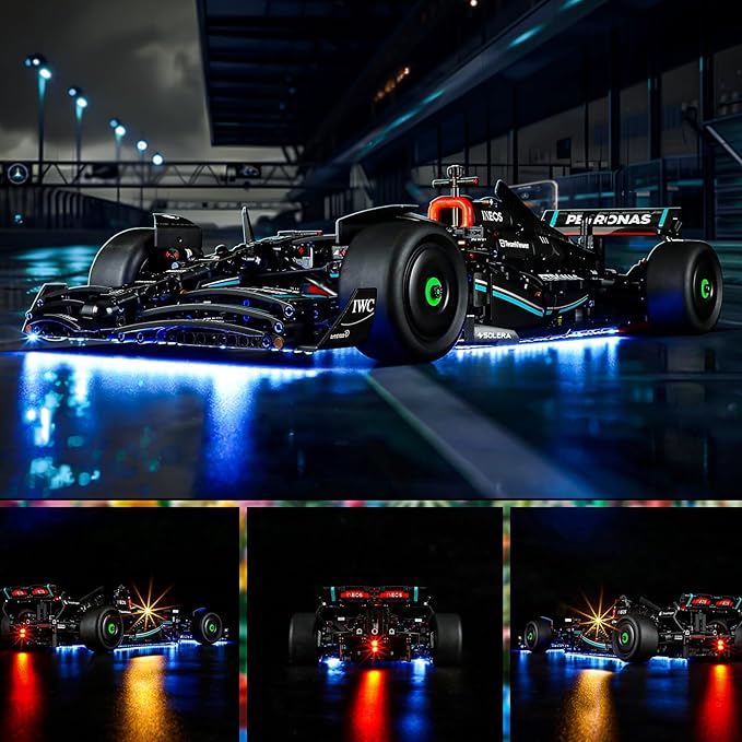 YEABRICKS LED Light for 42171 Technic Mercedes-AMG F1 W14 E Performance Building Blocks Model (Building Set NOT Included)