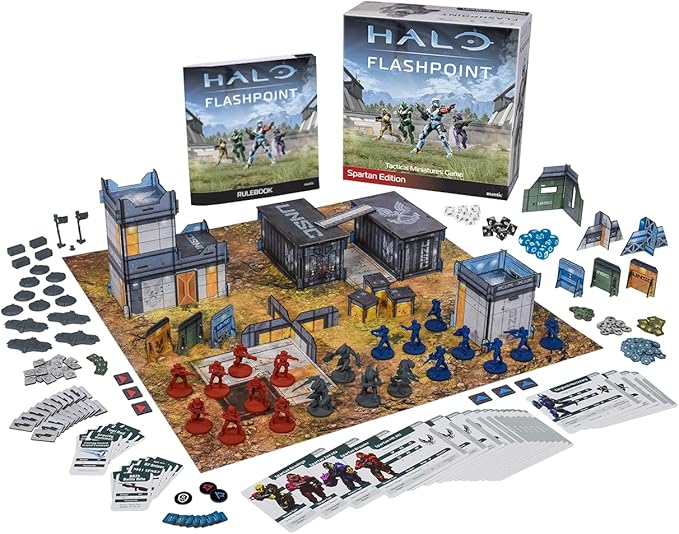 mantic Games Halo: Flashpoint - The Tactical Miniatures Game (Spartan Edition Starter Set)