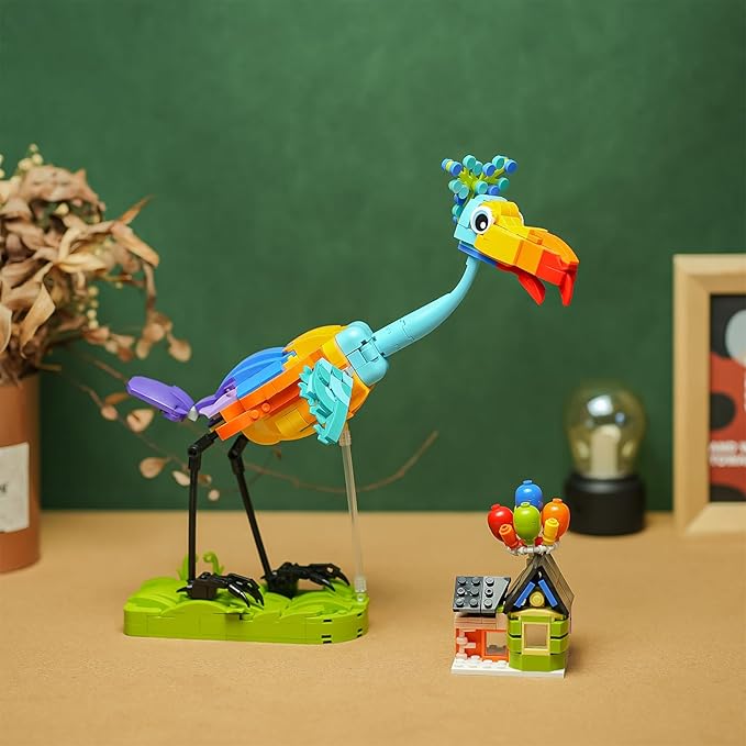Kevin Bird Up House Building Set for Girls 8-14 Years upCompatible for LegoCute Animals Movie Merchandise Gifts for Adults Movie Fans 602 pcs