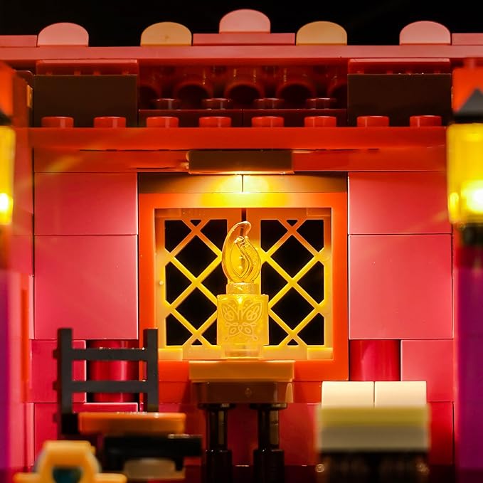 Upgraded Led Light Kit for Lego The Magical Madrigal House Building Set Compatible with Lego 43245 (Model Not Included)