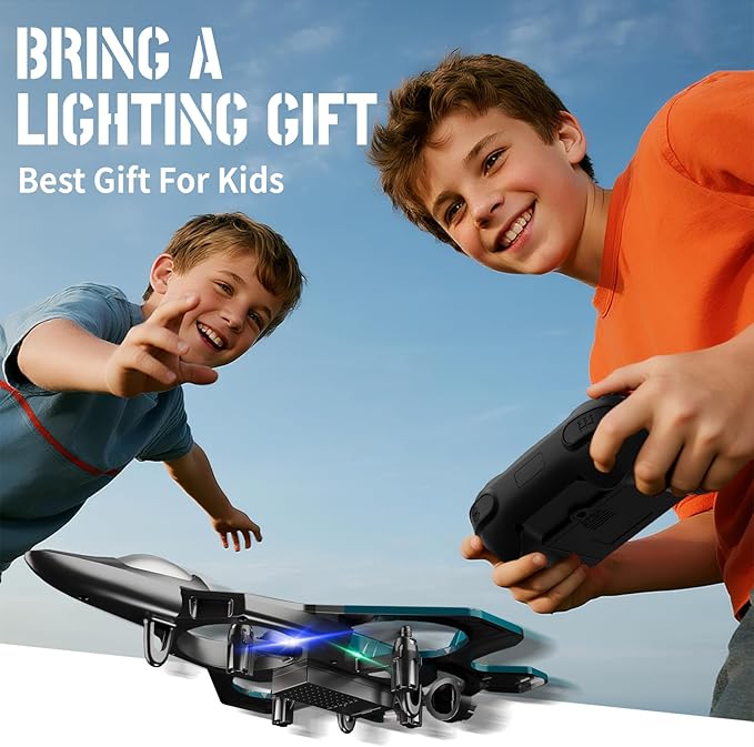 RC Planes with 3 Batteries for Kids Adults Foam Remote Control Airplane Jet Helicopter Drone Toys for Kids Adults 8-12 12-16 Remote Control Plane Airplane Toys with Led Lights