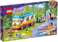 LEGO Friends Forest Camper Van and Sailboat 41681 Building Kit Forest Toy New 2021 (487 Pieces)