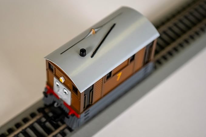 Bachmann Trains Thomas And Friends - Toby The Tram Engine With Moving Eyes Black 0.5 Liters