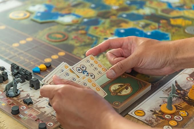 Stonemaier Games: Scythe Modular Board | Change The Map and Faction Locations to Add Variability to Game Set Up | Add to Scythe (Base Game) | 1-7 Players