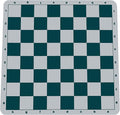 WE Games Original 100% Silicone Tournament Chess Mat - 20 in. Board Green