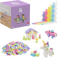 PLUS PLUS - Open Play Set - 600 Piece - Pastel Color Mix Construction Building Stem Toy Interlocking Mini Puzzle Blocks for Kids