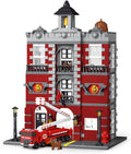 City Fire Rescue Building SetCompatible with Lego Fire Truck Building BlocksBirthday Gifts for Children and Adult (1823 PCS)