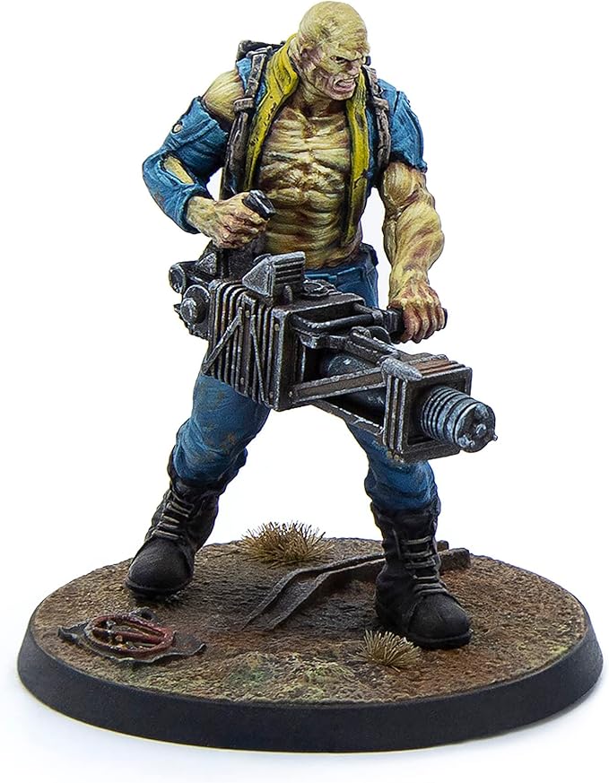 Modiphius Fallout Wasteland Warfare: Survivors: Capital Companions - 3 Miniatures 32mm Unpainted Resin Figures Capital Wave