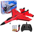 RC Airplane 2CH RC Plane 2.4GHz Remote Control Plane RTF SU35 RC Jet Easy to Fly FX620 Airplane Toys rc Planes for Adults Kids and Beginner with Night Lights（Red）
