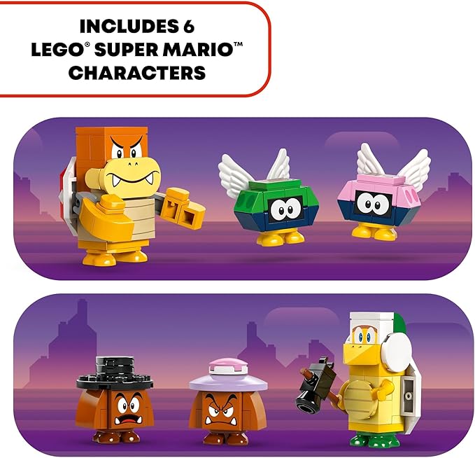 LEGO Super Mario The Bowser Express Train Toy - Building Toys for Boys &amp Girls Ages 9+ Years - Pretend Play W/Minifigures - Gift Idea for Kids - 71437