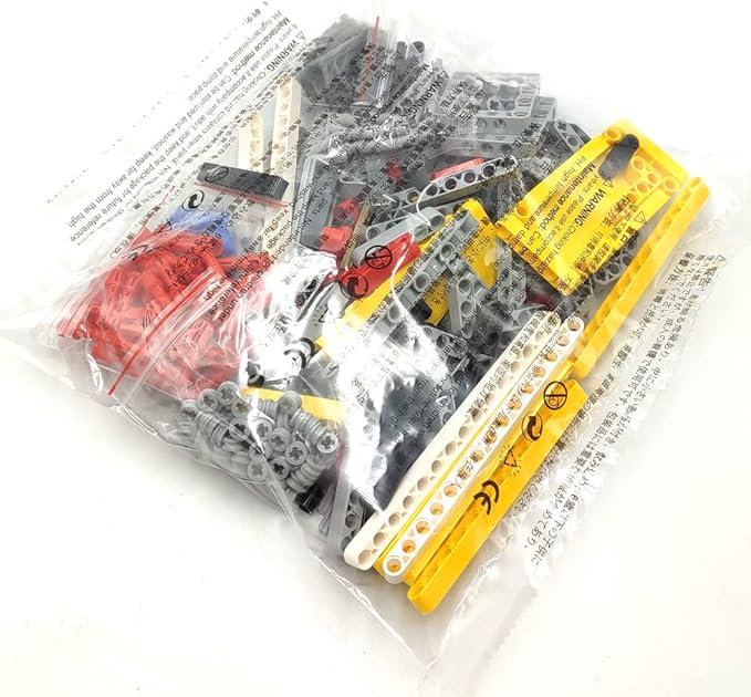 dspitwod Technical Parts Beams Axles Connectors Bricks Sets - 420 Pieces Frame Liftarms Beams for Technic Car STEM Building Block Toys