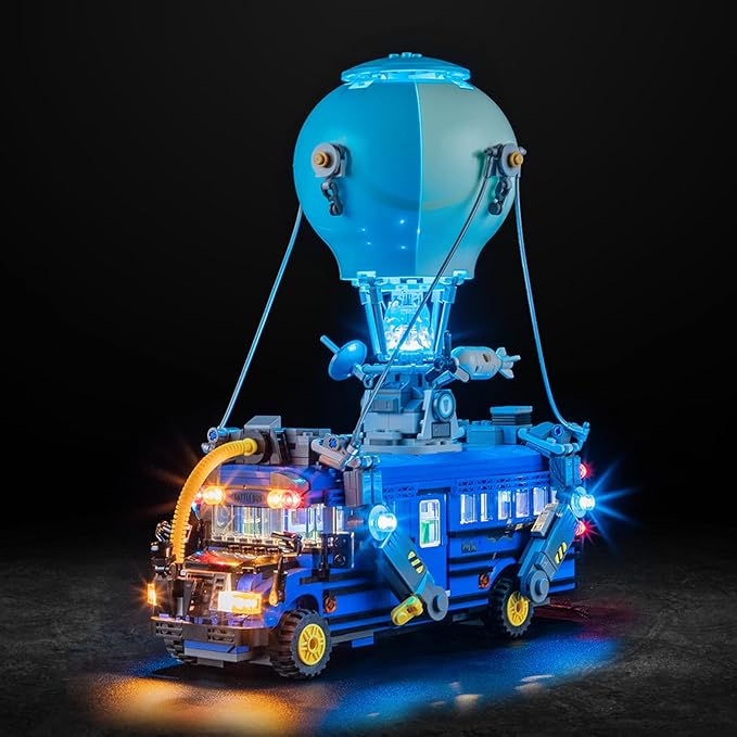 Vaodest LED Light for Lego Battle Bus 77073 SetDesign and Configuration Compatible with Model 77073(LED Light Only Not Building Block Kit)