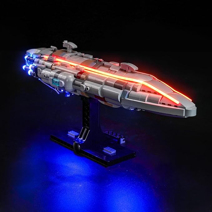 BrickBling LED Light Compatible with Lego Home One Starcruiser Creative Lighting Kit Compatible with Lego 75405-No Model Included
